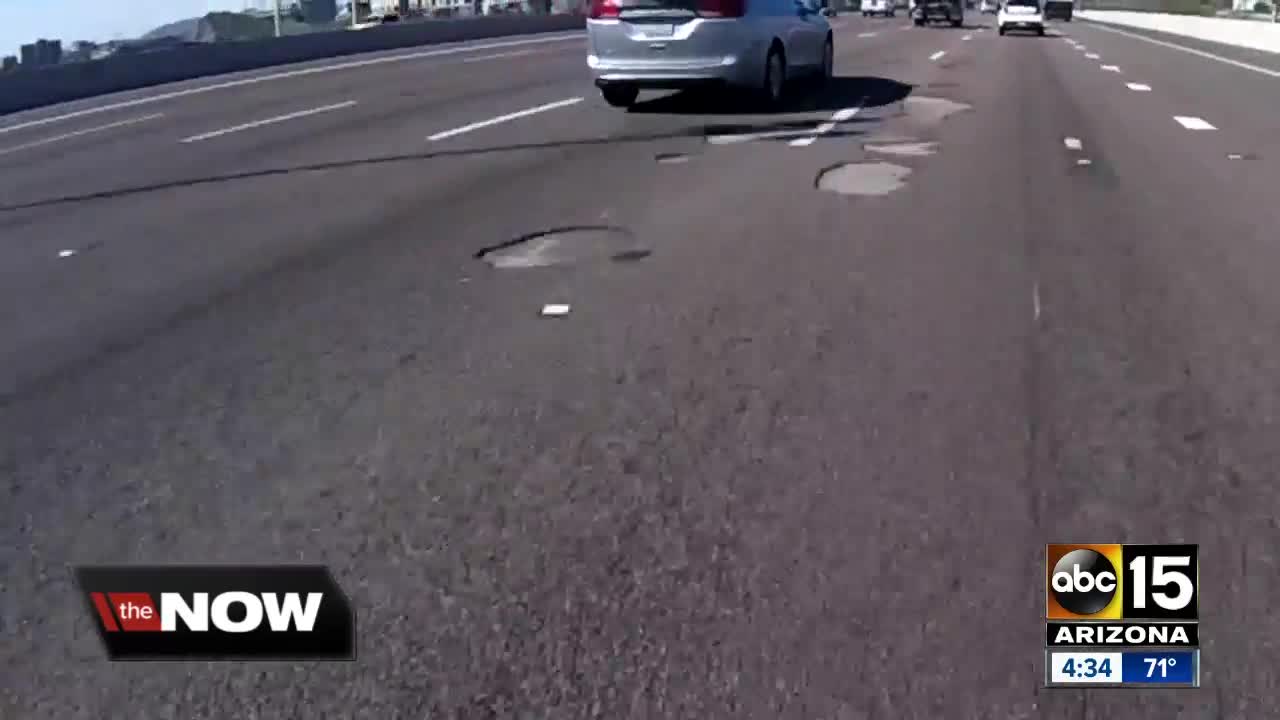 Dailymotion Massive potholes cover Loop 202